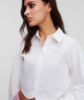 სურათი Karl Lagerfeld - CROP POPLIN SHIRT