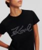 სურათი Karl Lagerfeld - RHINESTONE LOGO T-SHIRT