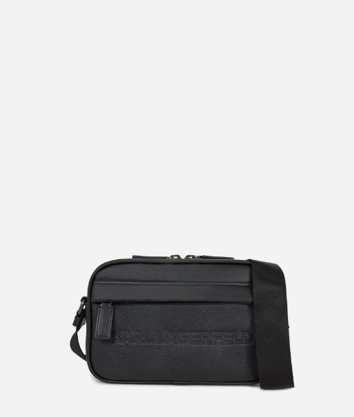 სურათი Karl Lagerfeld - K/ESSENTIAL CROSSBODY LEA