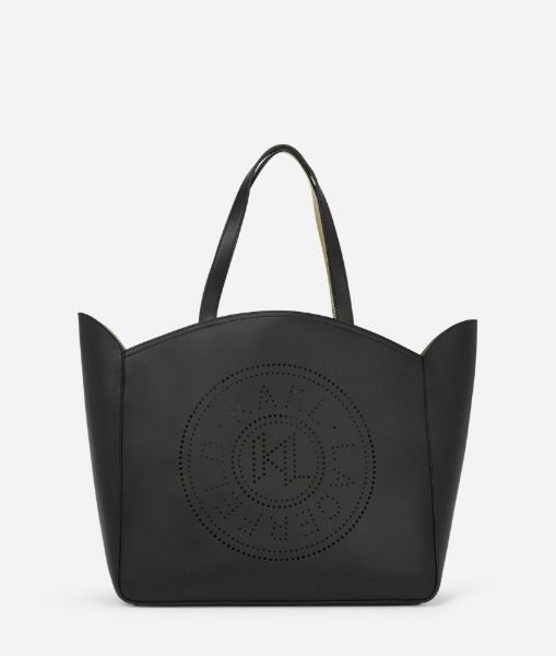 სურათი Karl Lagerfeld - K/CIRCLE LG TOTE PERFORATED