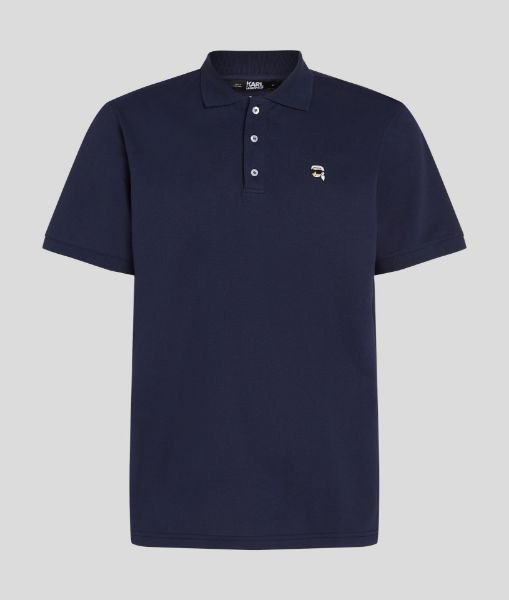 სურათი Karl Lagerfeld - IKONIK 2.0 EMBROIDERED POLO