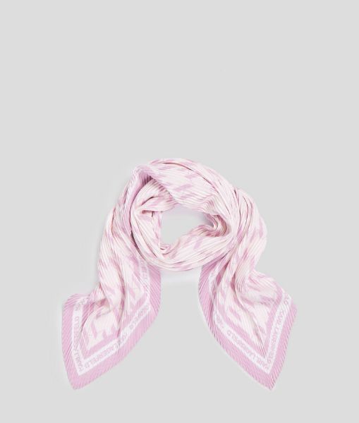 სურათი Karl Lagerfeld - K/MONOGRAM PLEATED SCARF