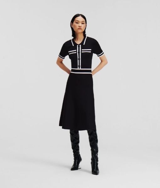 სურათი Karl Lagerfeld - s slv knit dress