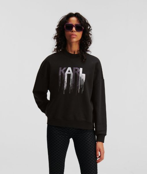 სურათი Karl Lagerfeld - rhinestone sweatshirt