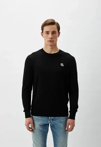 სურათი Karl Lagerfeld - IKONIK 2.0 MERINO SWEATER