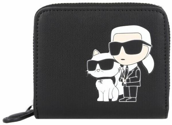 სურათი Karl Lagerfeld - k/ikonik 2.0 leather sm zipwlt