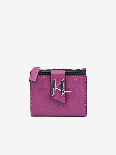 სურათი Karl Lagerfeld - k/saddle sm bifold wllt emboss