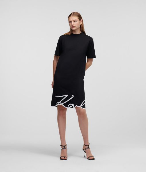 სურათი Karl Lagerfeld - KARL SIGNATURE HEM DRESS