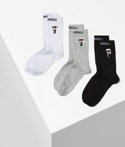 სურათი Karl Lagerfeld - K/IKONIK 2.0 SOCKS 3 PACK