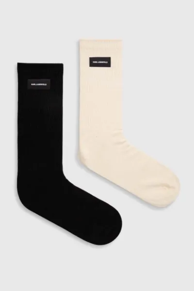 სურათი Karl Lagerfeld - K/ESSENTIAL LOGO 2 PACK SOCKS