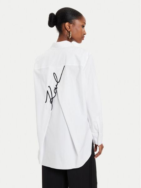 სურათი Karl Lagerfeld - SIGNATURE TUNIC SHIRT