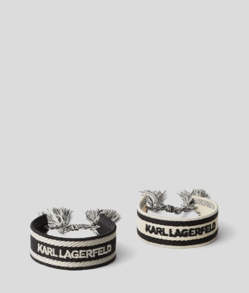 სურათი Karl Lagerfeld - K/WOVEN BRACELET SET NEUTRAL