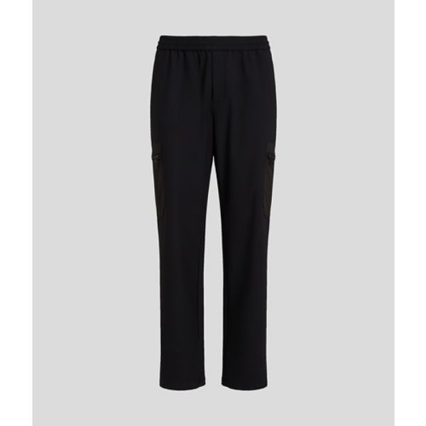 სურათი Karl Lagerfeld - NYLON MIX CARGO POCKET PANTS