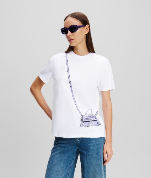 სურათი Karl Lagerfeld - KARL K CROSS BAG T-SHIRT