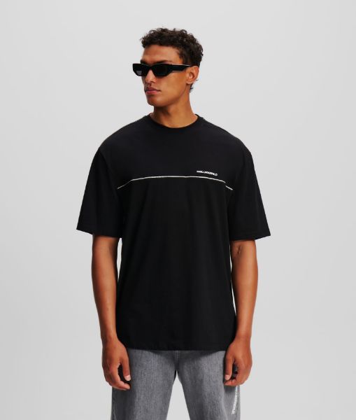 სურათი Karl Lagerfeld - REFLECTIVE DETAILS T-SHIRT